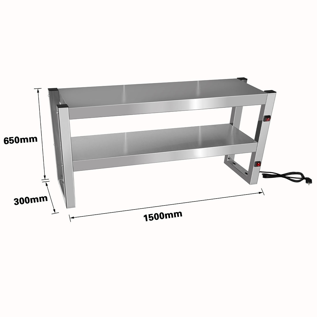 Benchstar Commercial Food Warmer with 8 Lamps âÂ FW8L-152