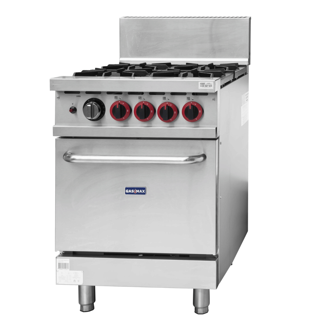 Gasmax 4 Burner With Oven Flame Failure - GBS4TSLPG