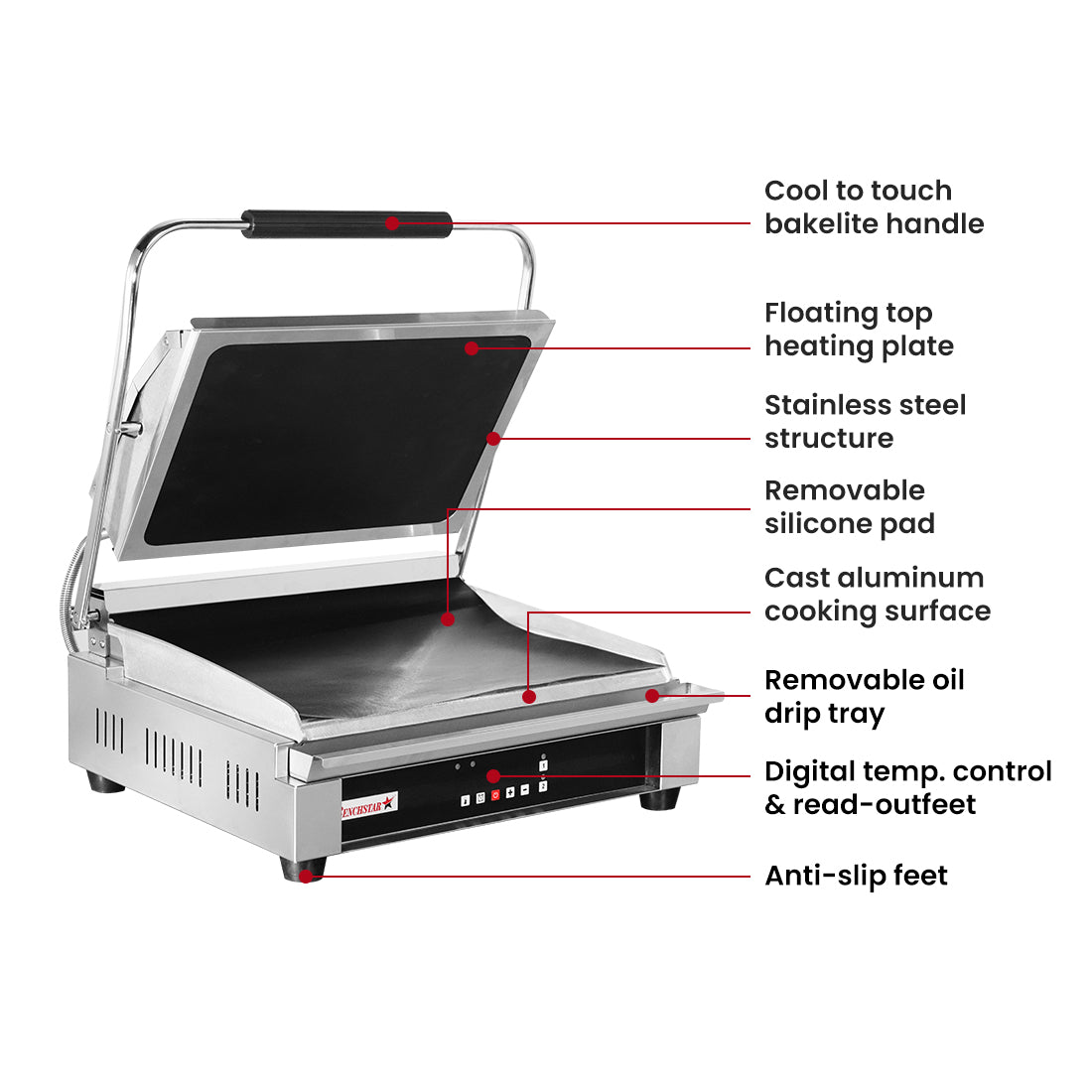 Benchstar Electric Grill Station - GH-819