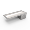 Thermaster 4—GN 1/1 Capacity Static Cold Bain Marie Trays - GN4-FA