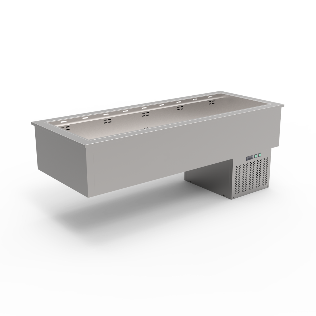 Thermaster 5—GN 1/1 Capacity Ventilated Static Cold Bain Marie Trays - GN5-VA