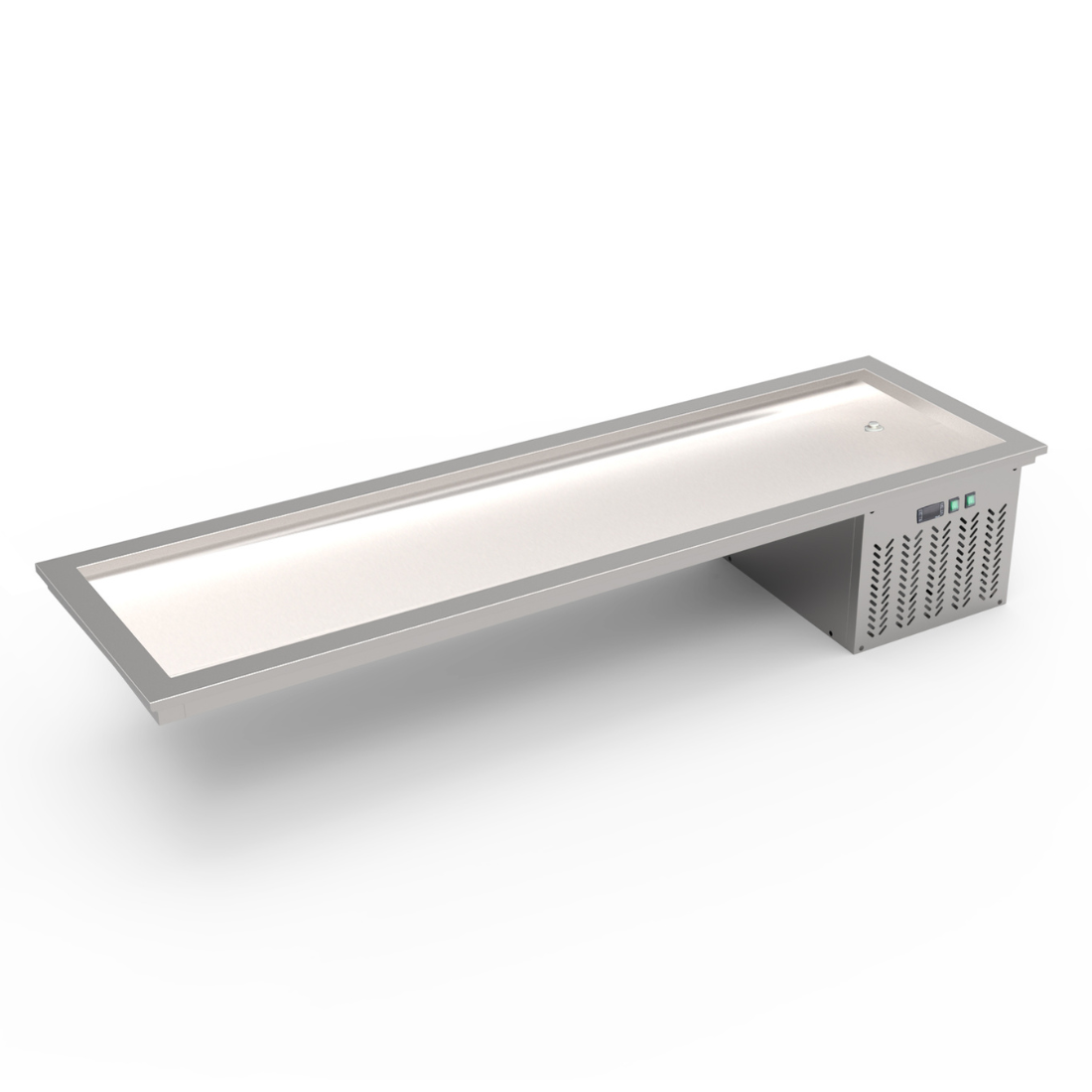 Thermaster 6—GN 1/1 Capacity Static Cold Bain Marie Trays - GN6-FA
