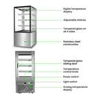 Bonvue Heated Display Cabinet - H-SF820V