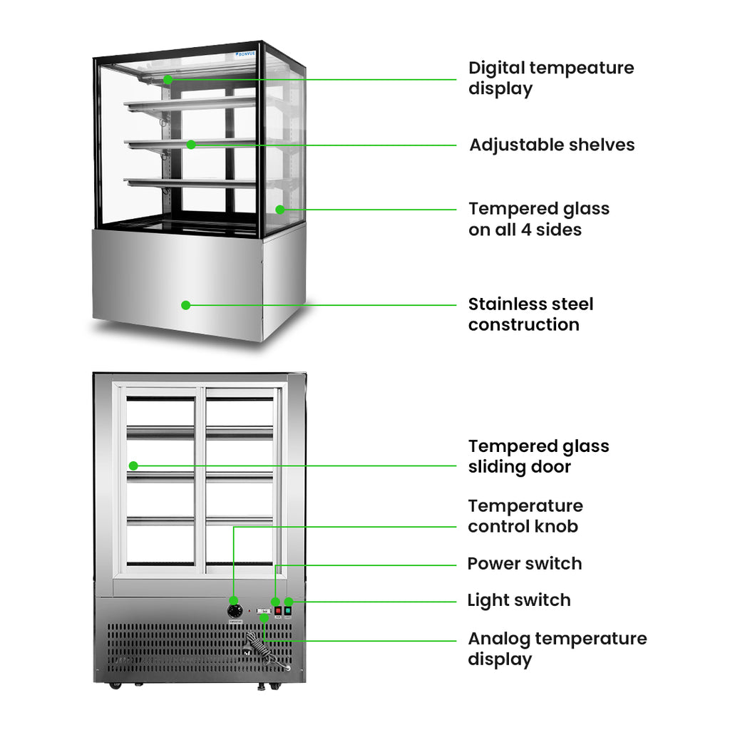 Bonvue Heated Display Cabinet - H-SF830V