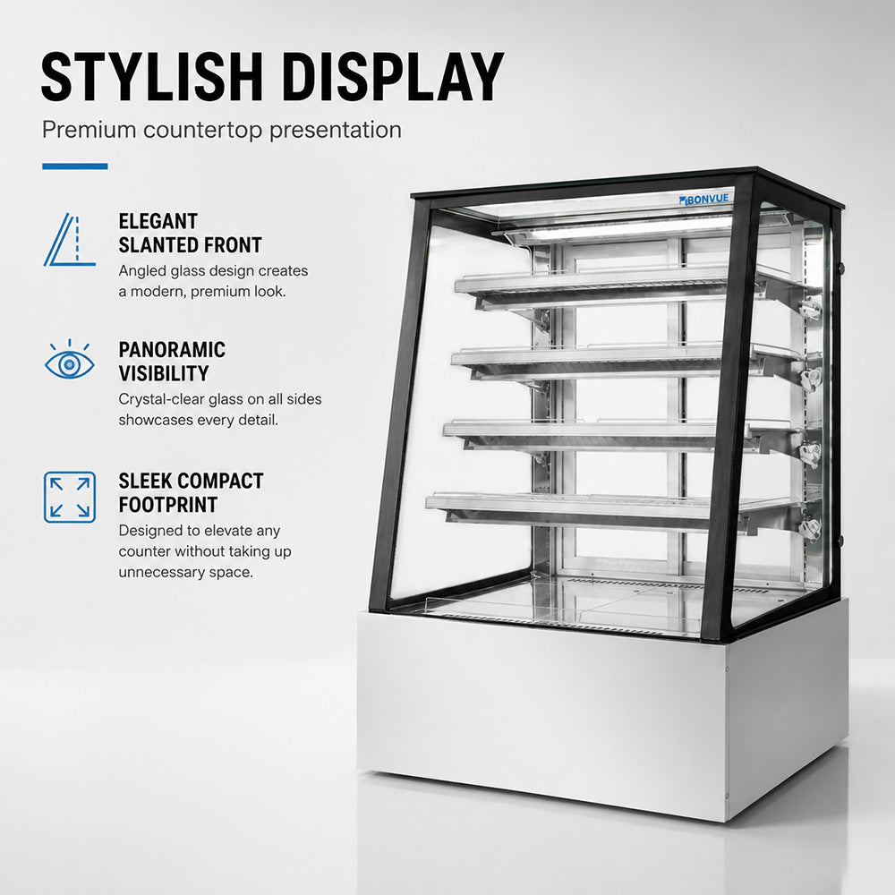 Bonvue Deluxe Heated Display Cabinet - H-SLP830C