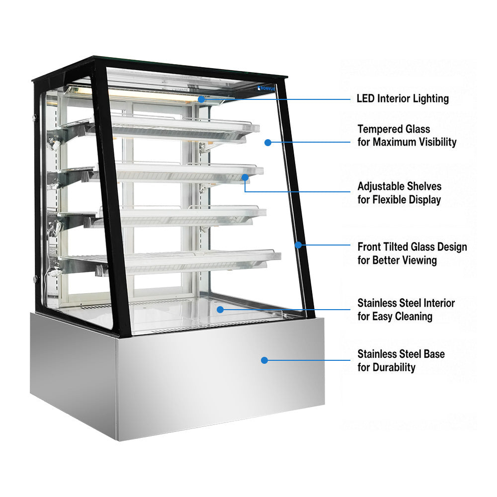 Bonvue Deluxe Heated Display Cabinet - H-SLP830C