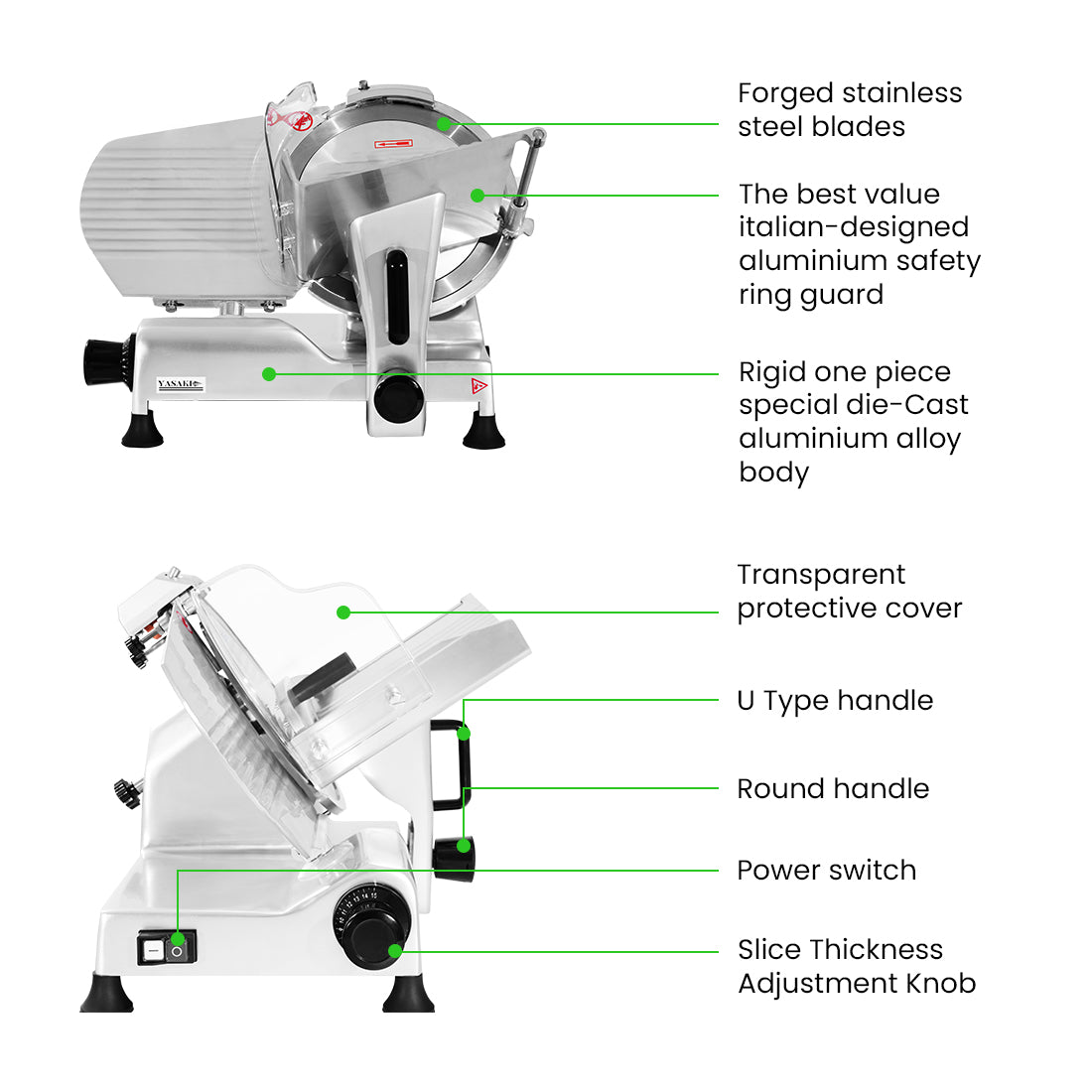 Yasaki JACKS Professional Deli Slicer - HBS-300