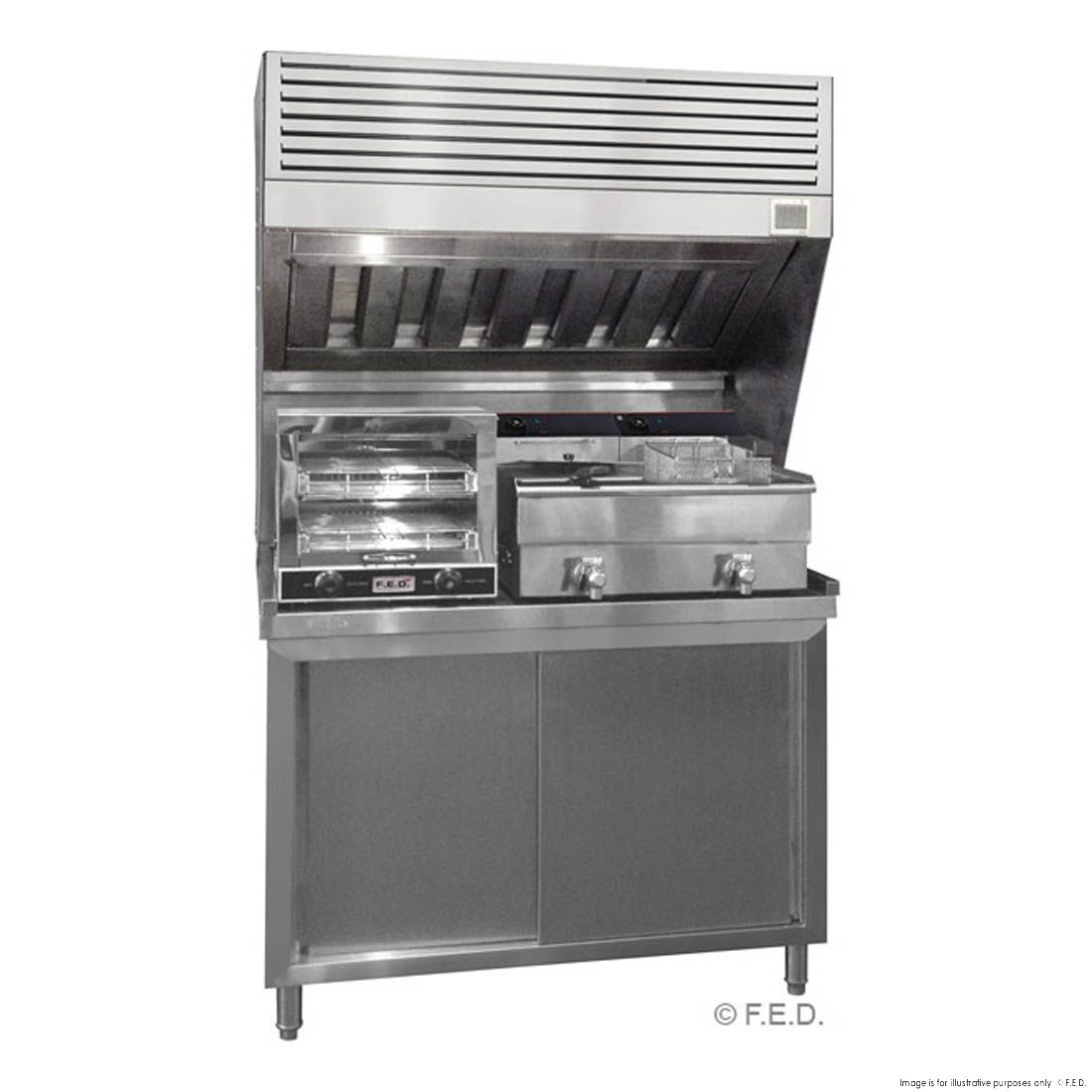 Modular System Bench Top Filtered Hood - HOOD1200A