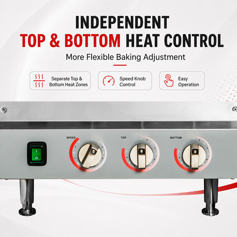 BakerMax Electric Conveyor Pizza Ovens - HX-14EP