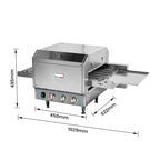 BakerMax Electric Conveyor Pizza Ovens - HX-14EP