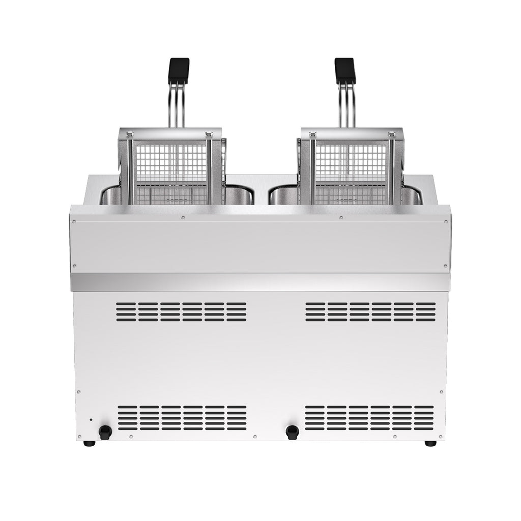 Benchstar Double Tanks Auto Lifting Induction Fryer - IF7000D-AL