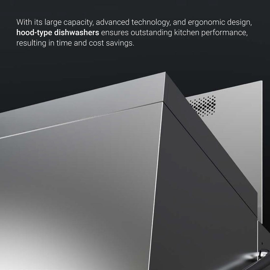 Fagor iNova Heated Recovery Pass-Through Dishwasher - WHC-502TRCBD