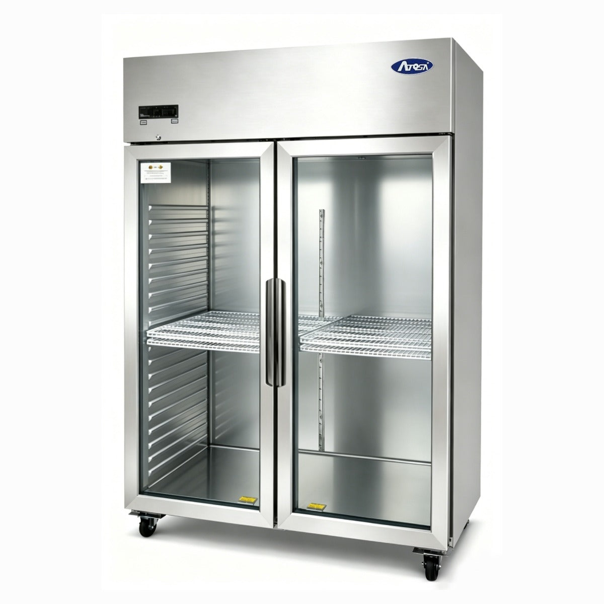 Double Door Glass Door Display Freezer JCF80FSGR