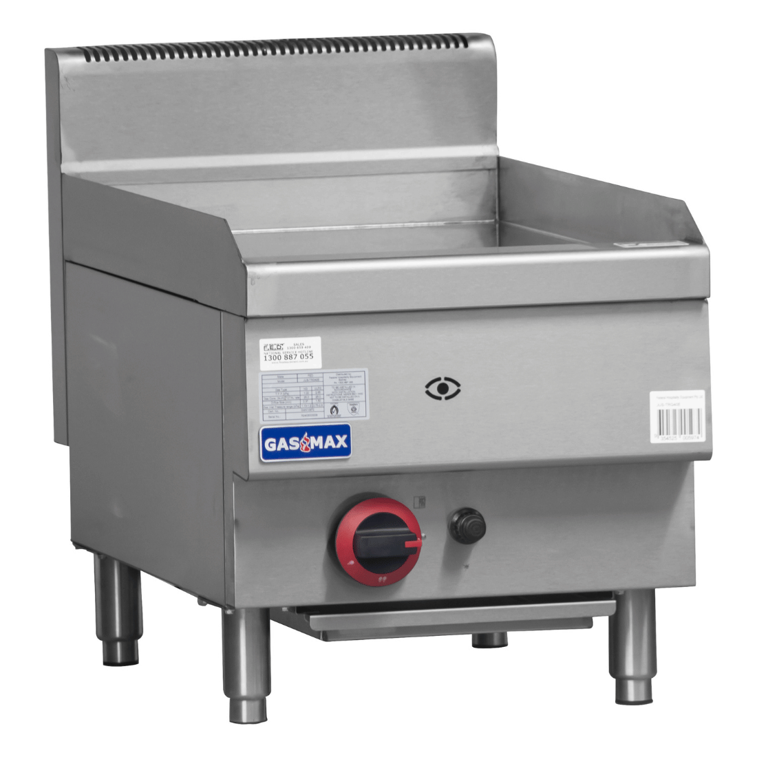 GASMAX Benchtop Single Burner Griddle - JUS-TRG40E