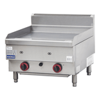 GASMAX Benchtop 2 Bunner Griddle 600mm - JUS-TRG60ELPG