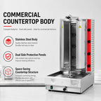 GasMax Semi-automatic 4 Burner NG Kebab Machine KB-4