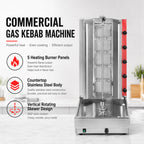 Gasmax Semi-automatic 5 Burner LPG Kebab Machine - KB-5LPG