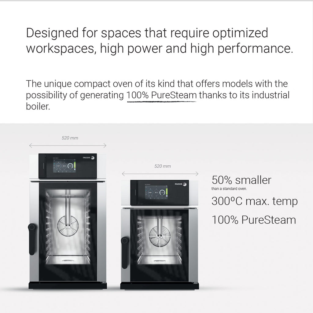 Fagor iKore Kompact Advance Compact Combi Ovens - K-AW-061ESWR 
