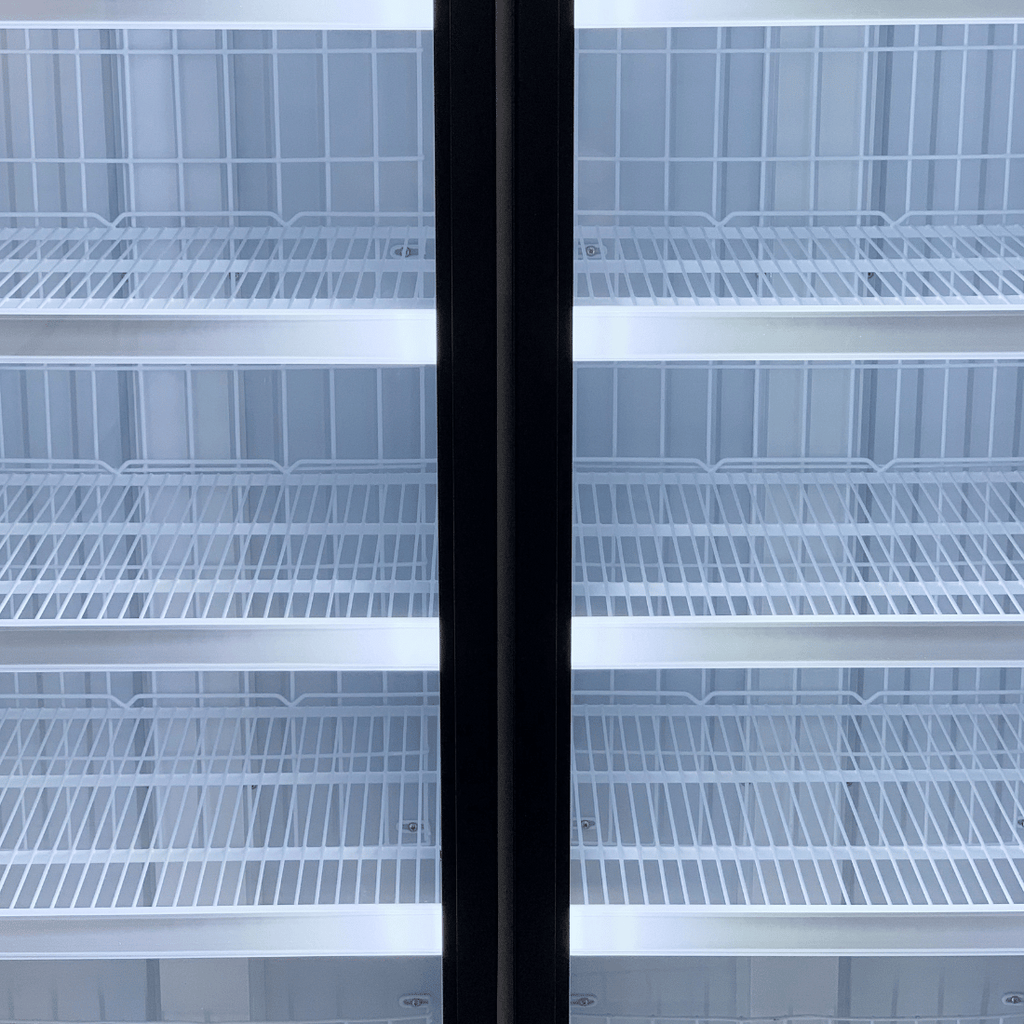 Thermaster Double Door Supermarket Fridge - LG-1000BGBM
