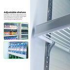 Thermaster Double Door Supermarket Fridge - LG-1000GBM