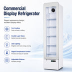 Thermaster SlimFit Upright Glass Door Beverage Fridge - LG166FA