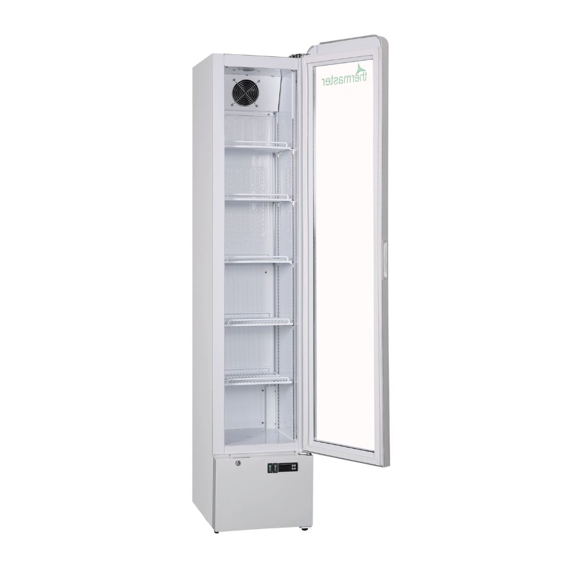 Thermaster SlimFit Upright Glass Door Beverage Fridge - LG166FA