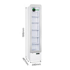 Thermaster SlimFit Upright Glass Door Beverage Fridge - LG166FA