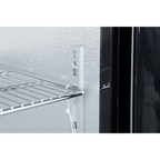 Thermaster Under Bench double Heated Glass Doors Bar Fridge/Cooler with heater switch - LG-208TD