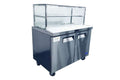 3 DOOR SANDWICH BAR WITH GLASS CANOPY 1846MM MSF8304G