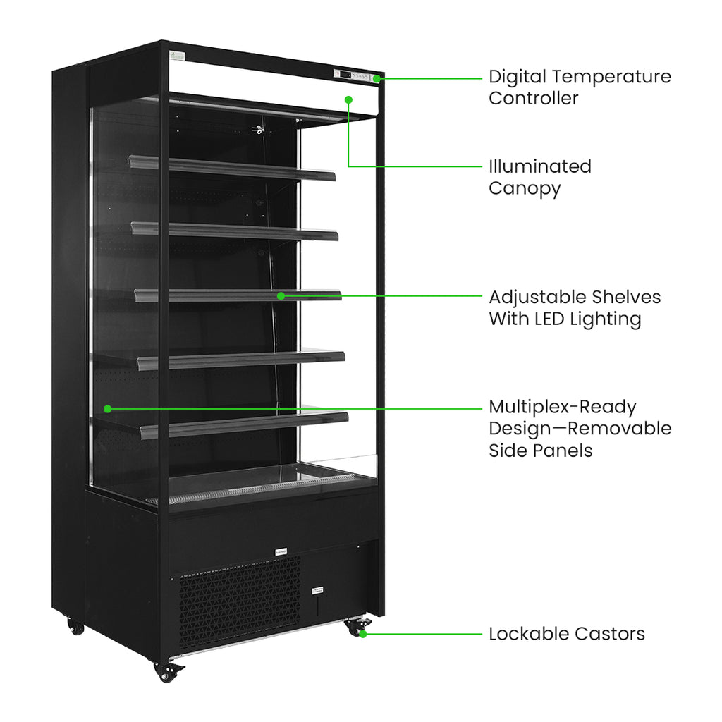 Thermaster Supermarket Open Beverage Display - OC-915B