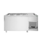 Thermaster Two Door Cold Bench Salad Station 4x1/1 GN Pans PG150FA-XB