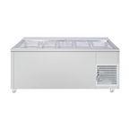 Thermaster Two Door Cold Bench Salad Station 5x1/1 GN Pans - PG180FA-XB
