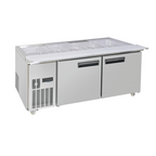 Thermaster Two Door Cold Bench Salad Station 5x1/1 GN Pans - PG180FA-XB