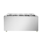 Thermaster Premium Wet and Dry Bain Marie Food Display 5x1/1 GN Pans - PG180FE-XB