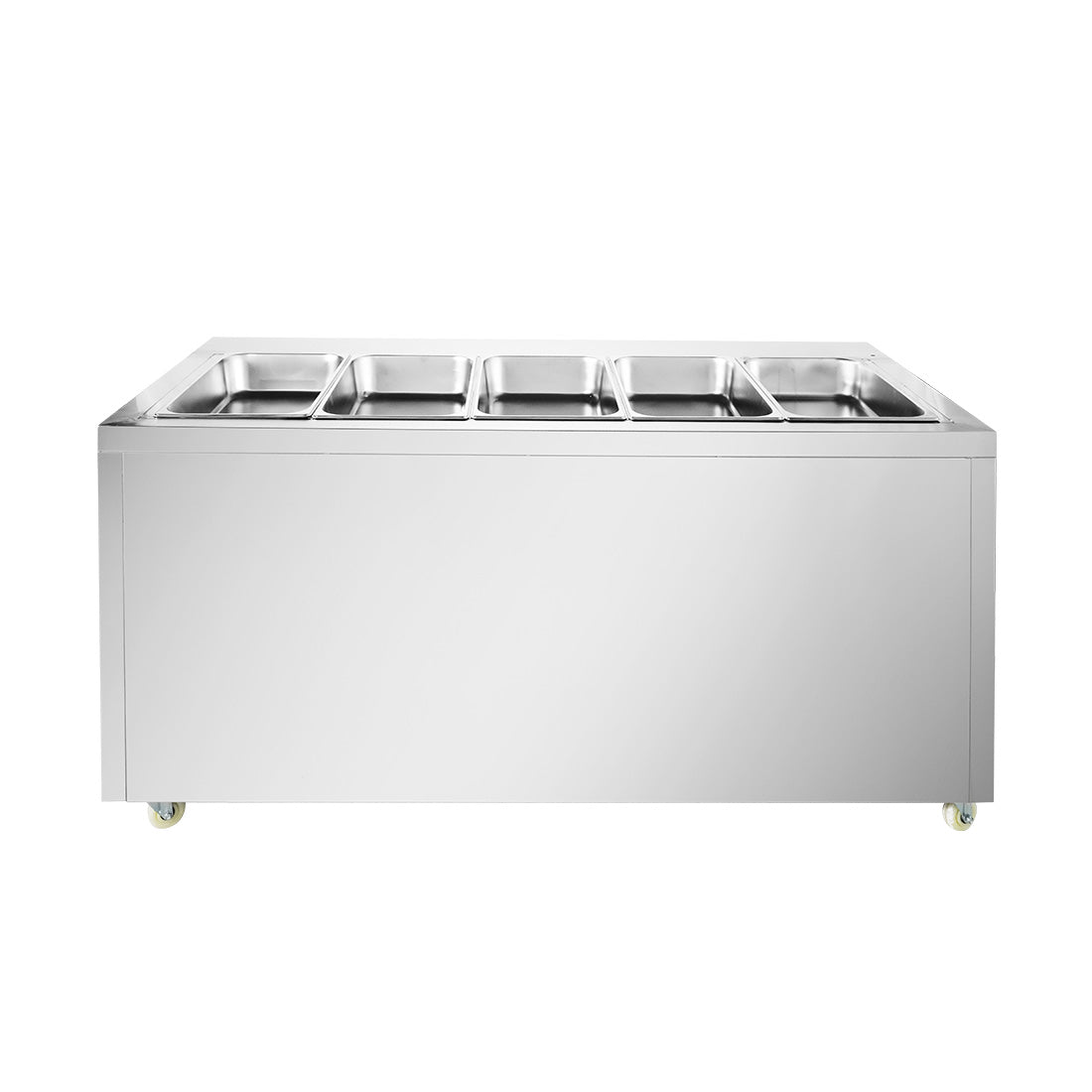 Thermaster Premium Wet and Dry Bain Marie Food Display 5x1/1 GN Pans - PG180FE-XB