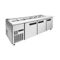 Thermaster Three Door Cold Bench Salad Station 6x1/1 GN Pans PG210FA-XB