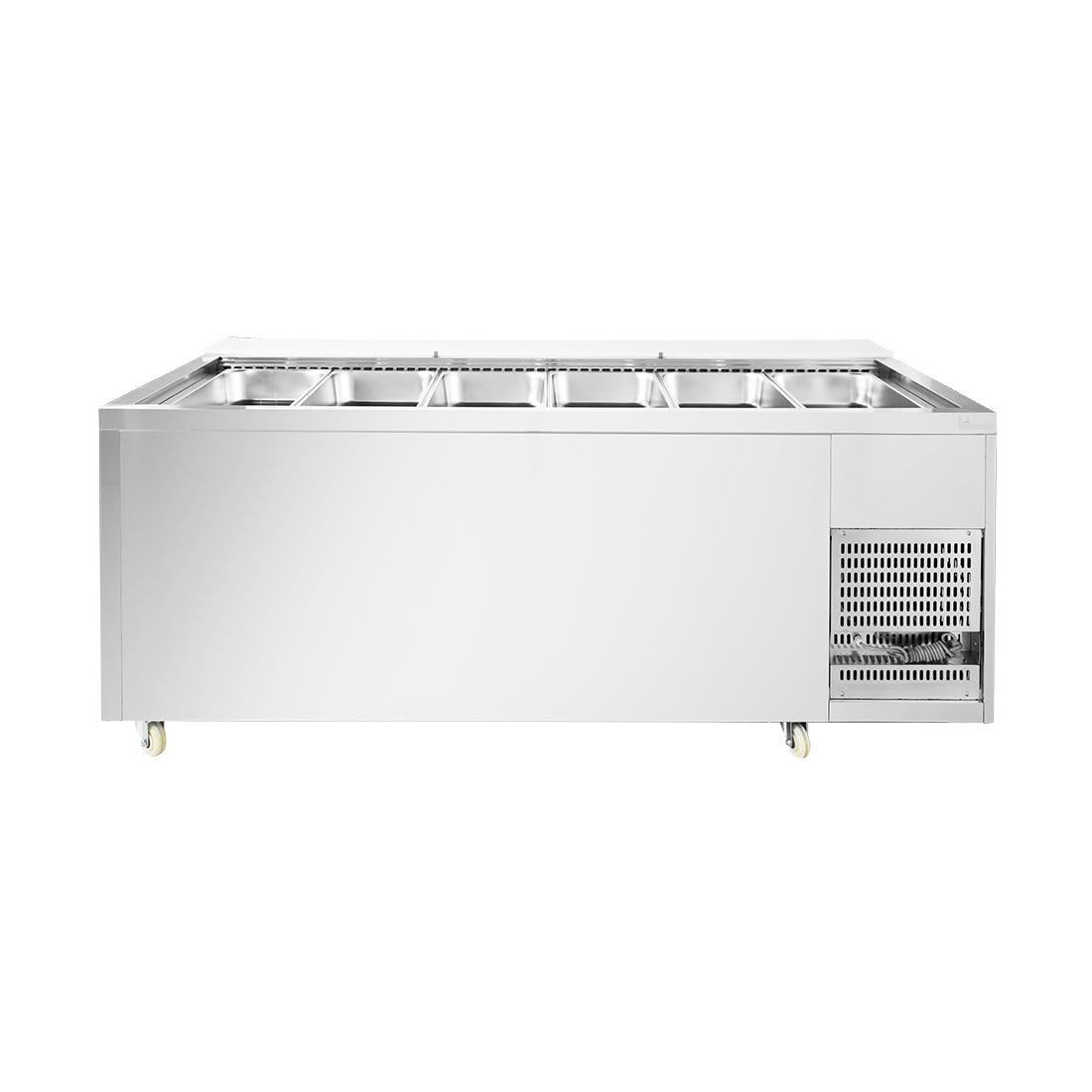 Thermaster Three Door Cold Bench Salad Station 6x1/1 GN Pans PG210FA-XB