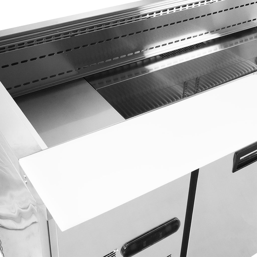 Thermaster Three Door Cold Bench Salad Station 6x1/1 GN Pans PG210FA-XB