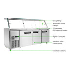 Thermaster Cold Salad & Noodle Bar 6x1/1 GN Pans - PG210FA-XG