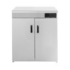 Elementry Stainless Steel Double Cabinet Plate Warmer 120 Plates - PW-DE