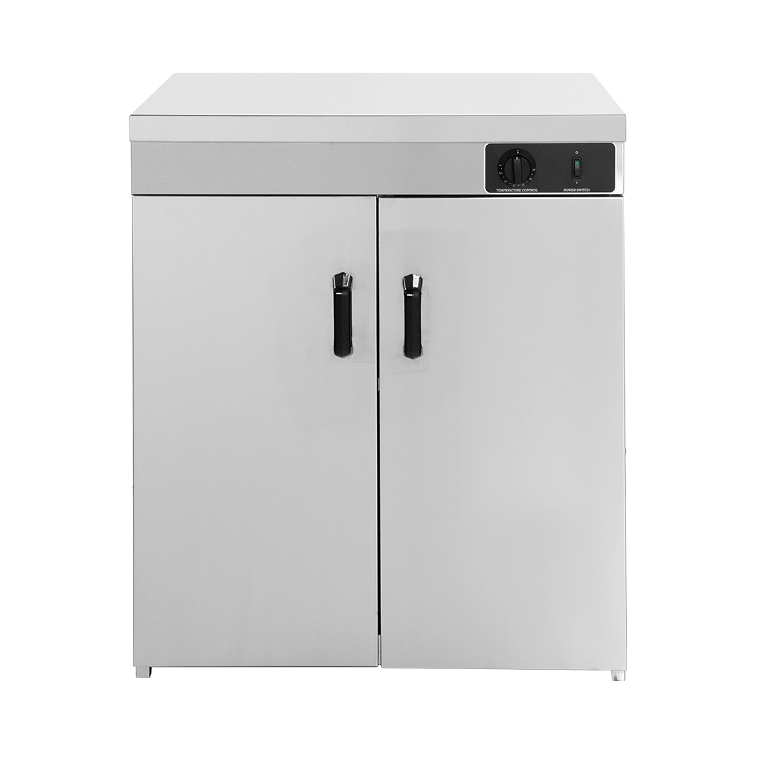 Elementry Stainless Steel Double Cabinet Plate Warmer 120 Plates - PW-DE