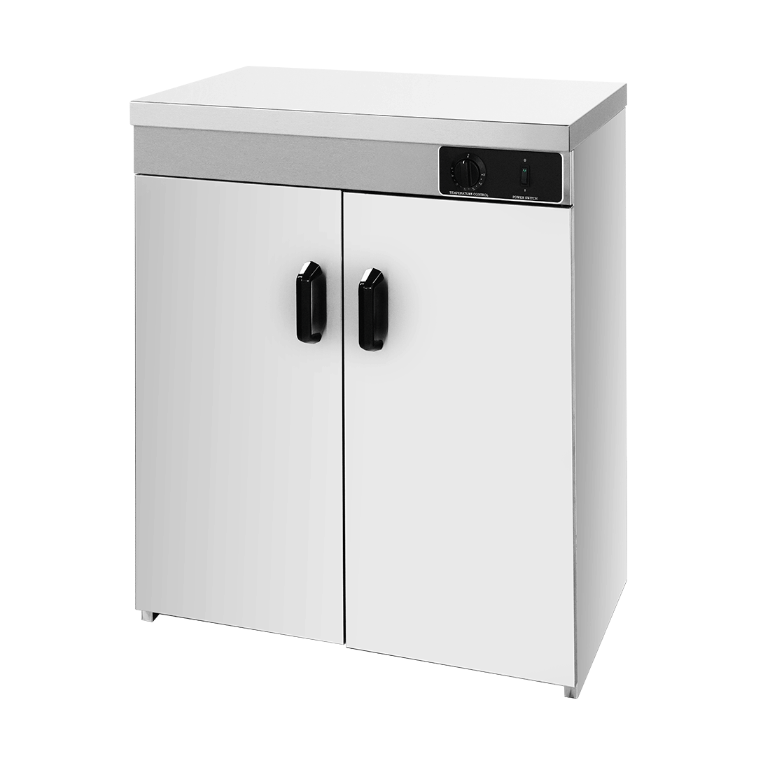 Elementry Stainless Steel Double Cabinet Plate Warmer 120 Plates - PW-DE