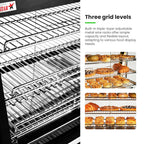 Benchstar Pie Warmer & Hot Food Display - PW-RT/900/1E - 900x490x610mm