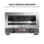 Benchstar Single infrared quartz element salamander griller toaster and timer - QT-1