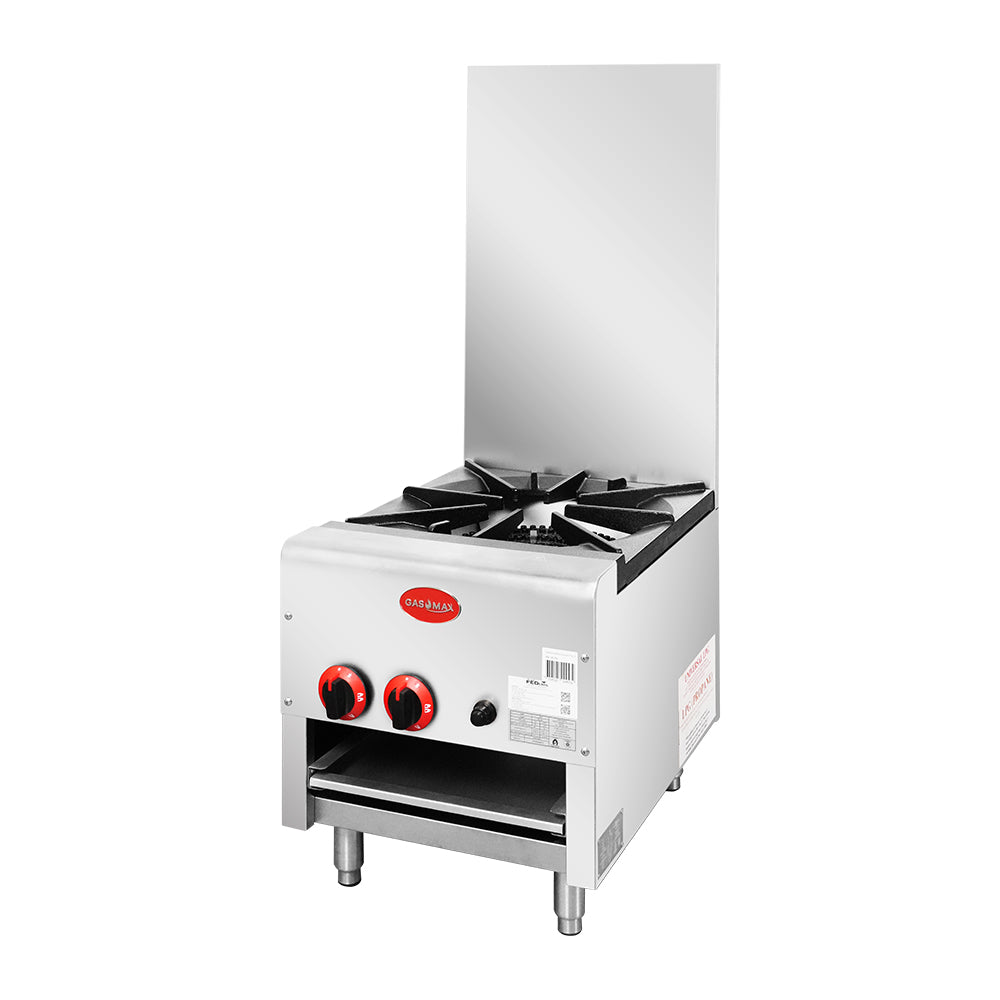 Gasmax Gas Dual Ring Single Burner with Built in Faucet RB-1BLPG