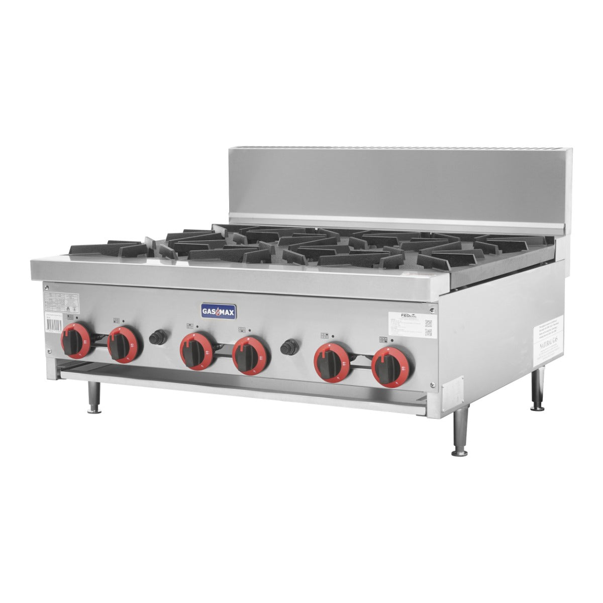 Gasmax Gas 6 Burner Cook Top  RB-6E