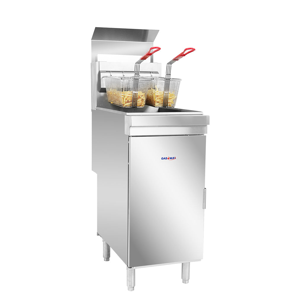 GasMax Superfast Natural Gas Tube Fryer - RC400E