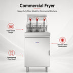 GasMax Superfast LPG Gas Tube Fryer - RC500ELPG