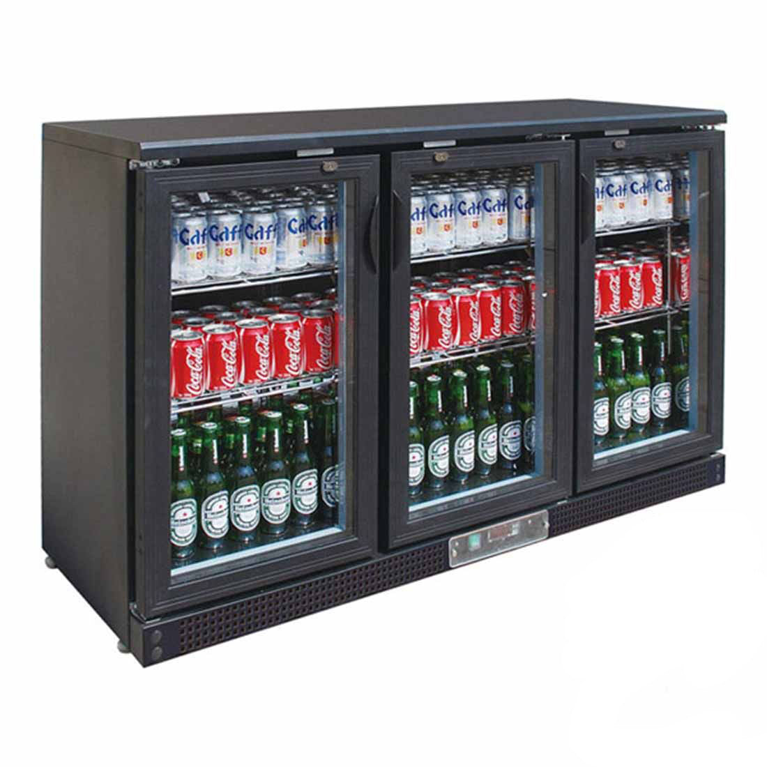 Thermaster Three Door Drink Bar Fridge/Cooler - SC316G