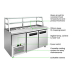 Thermaster two door Deluxe Sandwich Bar - SCB/15